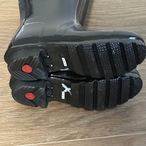 Hunter Original Tall Gloss Rain Boots NEW - Picture 12 of 12